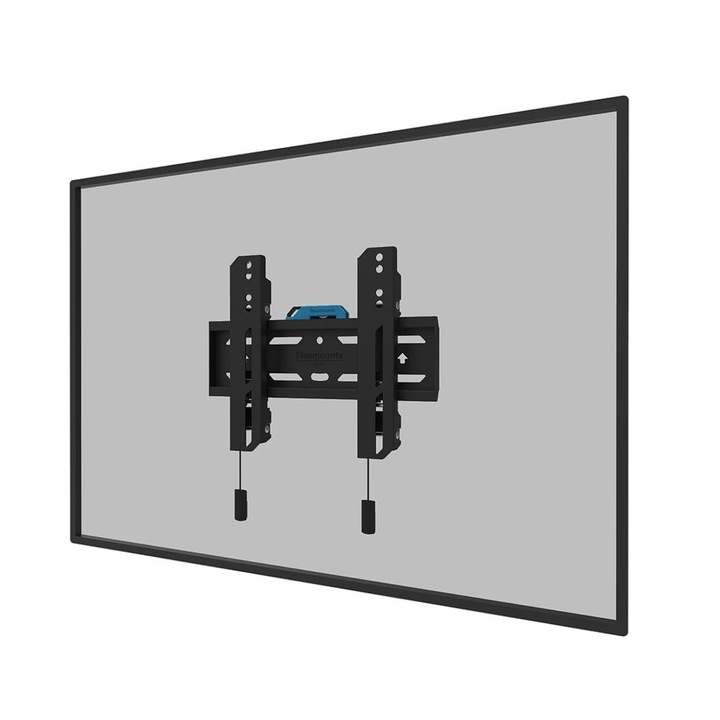 Стойка за телевизор NeoMounts, 61-139,7 см, Максимален капацитет 50 кг, Черен, 120x120x25 мм