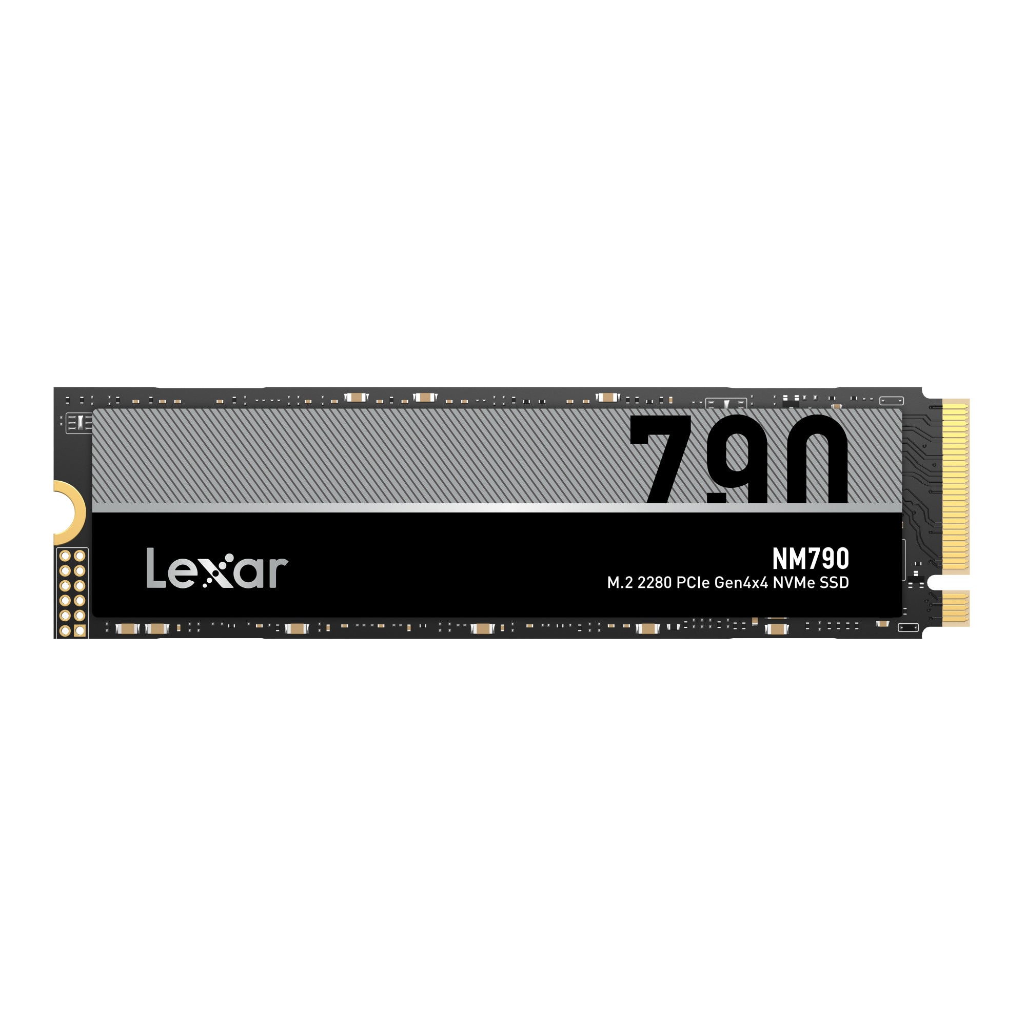 【新品】Lexar NM790 4TB NVMe M.2 2280 Gen4x4 SSD Origin Storage Lexar NM790, 4TB, M.2 2280, PCIe Gen 4x4 NVMe