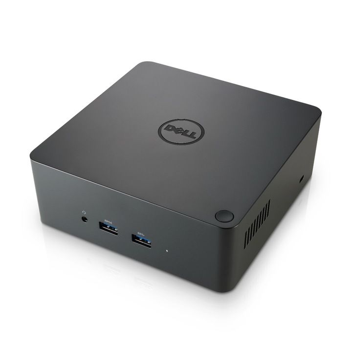Statie de andocare, Dell TB16, Thunderbolt 3, 145 x 145 x 51 mm, negru