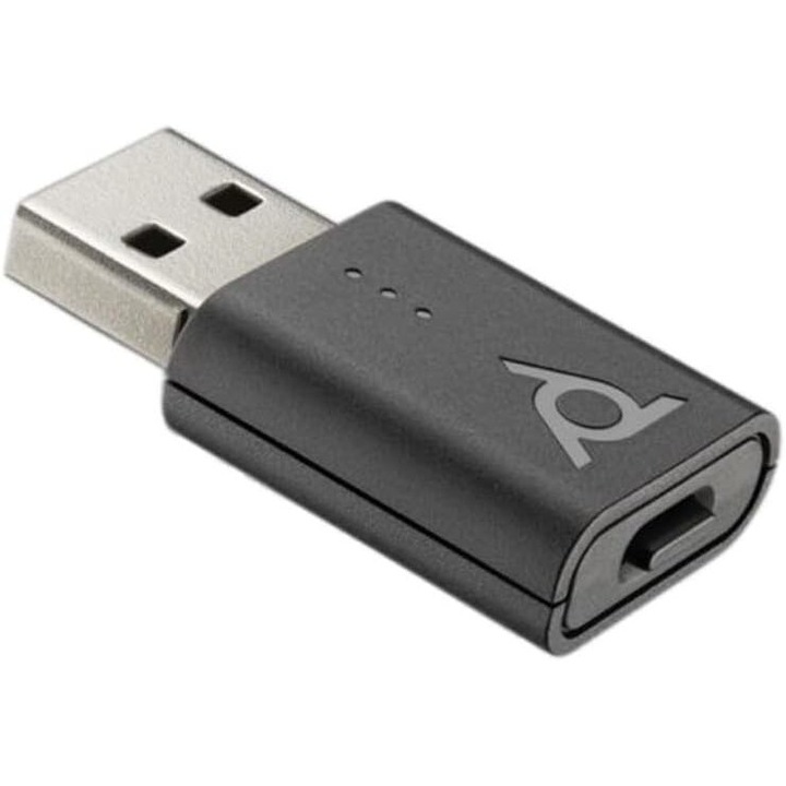 Адаптер USB Poly Savi D400, черен, 120x120x25мм