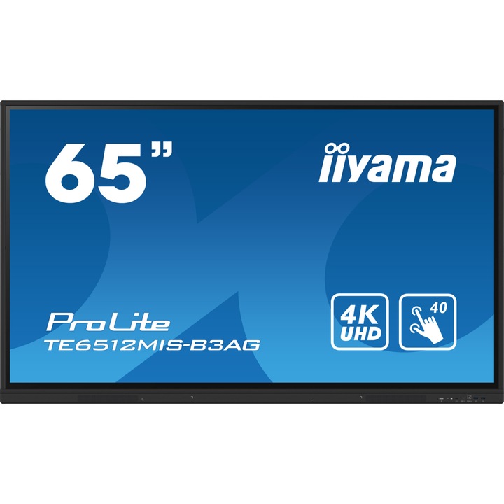 Iiyama 65" ProLite TE6512MIS-B3AG IPS LED Display, 242908, Monitor