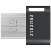 Memorie USB Samsung FIT Plus, 512 GB, USB 3.1, Negru