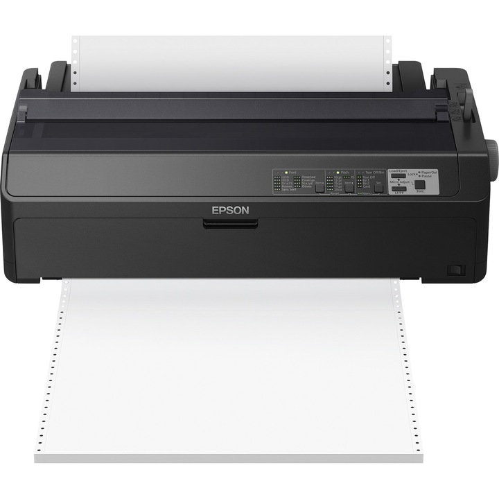 Imprimanta matriceala Epson LQ-2090IIN, 550 cps, negru
