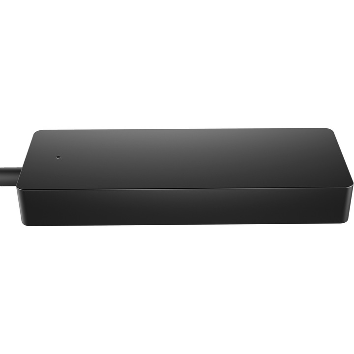 Хъб HP, 4K, USB-C, трансфер на данни 10000 Mbit/s, 116 x 41.9 x 15.5 mm, черен