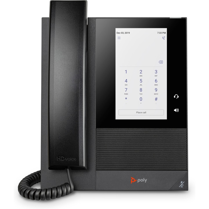 IP telefon Poly CCX 400, 12,7 cm, fekete