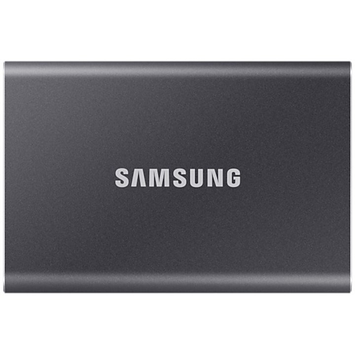 Външен SSD Samsung T7, 4TB, USB 3.2 Gen 2, Titan Grey