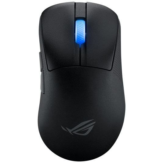 Mouse Gaming Wireless ASUS ROG KERIS II ACE, 42000DPI, Senzor Optic ROG AimPoint Pro, ROG SpeedNova 8K Wireless Technology, Aura Sync, 54gr., Negru