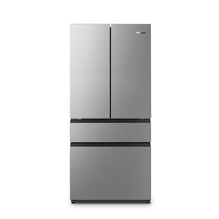 Frigider side-by-side Hisense RF540N4SBI2, 480L, clasa E, inox, 120x120x25mm