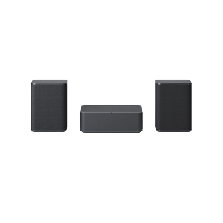 Soundbar LG SPQ8-S, 140W, negru, 10x10x14cm