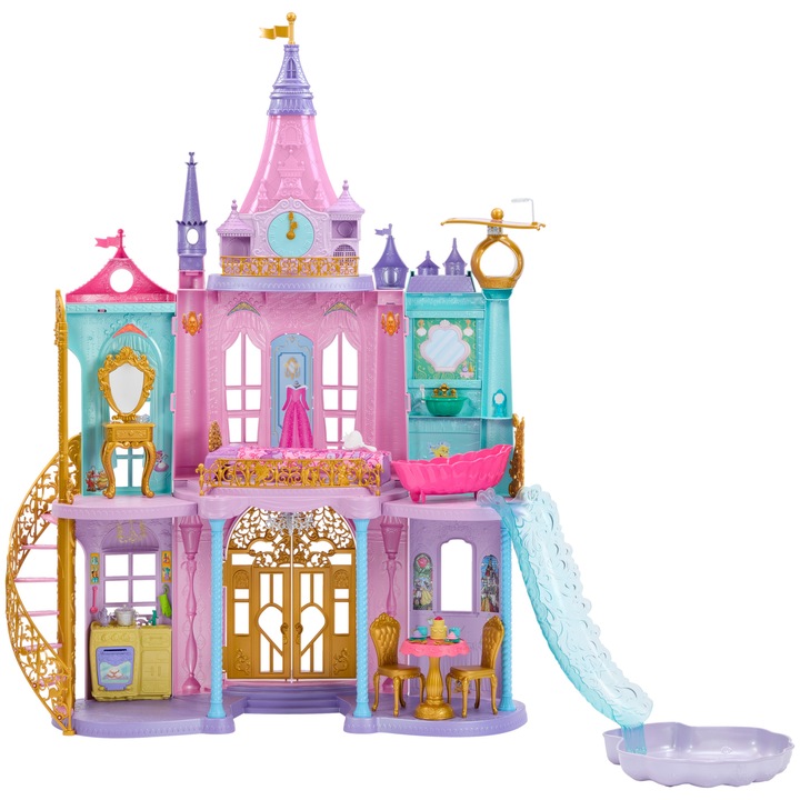 Замък за кукли, Mattel, Disney Princess Magical Adventures, 3 години+