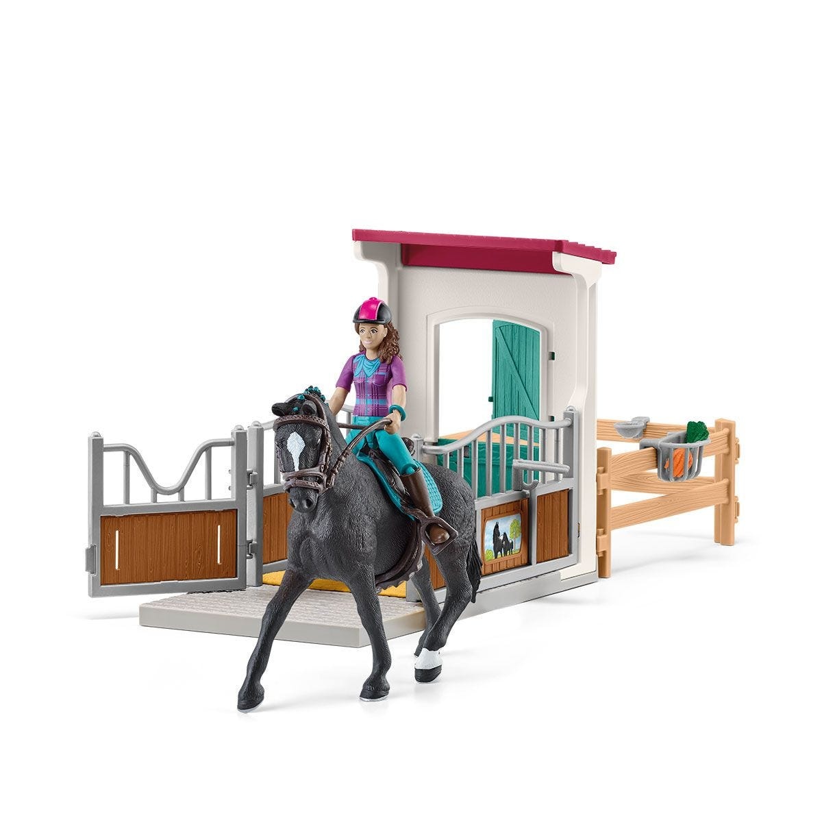 Schleich 13772 Âne, dès 3 Ans, Farm World - Figurine, 9,3 x 3,8 x 9,7 cm, Gris | Votre wishlist sur