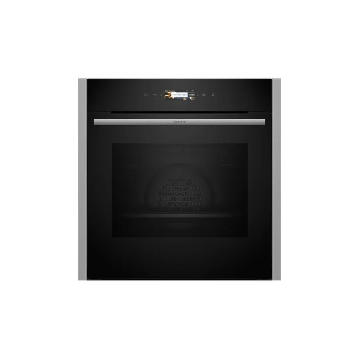 Cuptor electric Neff N 70 B24CR31N0, 71L, A+, negru, inox