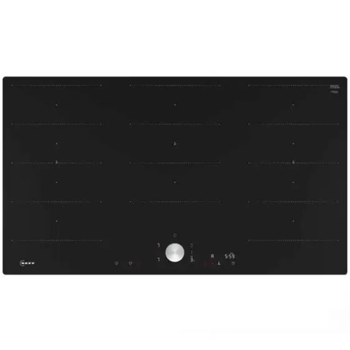 Plita incorporabila Neff, inductie, control rotativ si tactil, negru, 90 cm