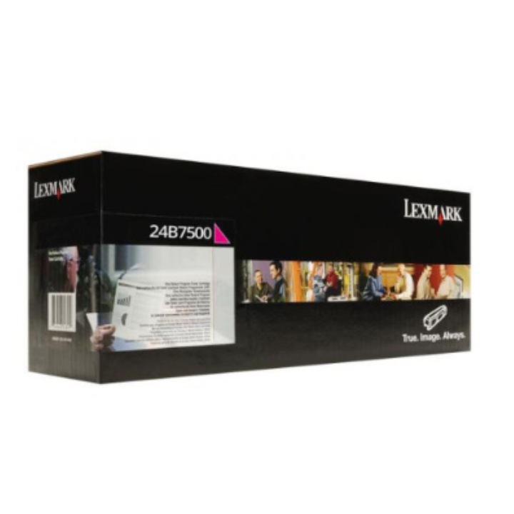 Cartus toner Lexmark 24B7500, Compatibil cu XC2326, Magenta