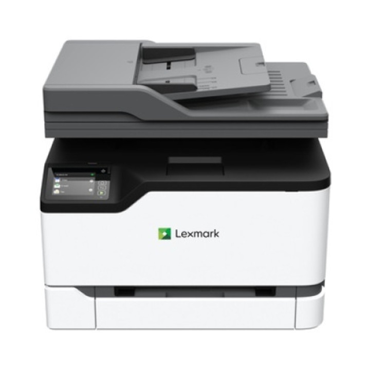 Imprimanta Lexmark CX331adwe, Laser, Color, 24ppm, Wi-Fi, 120x120x25mm, Negru/Alb