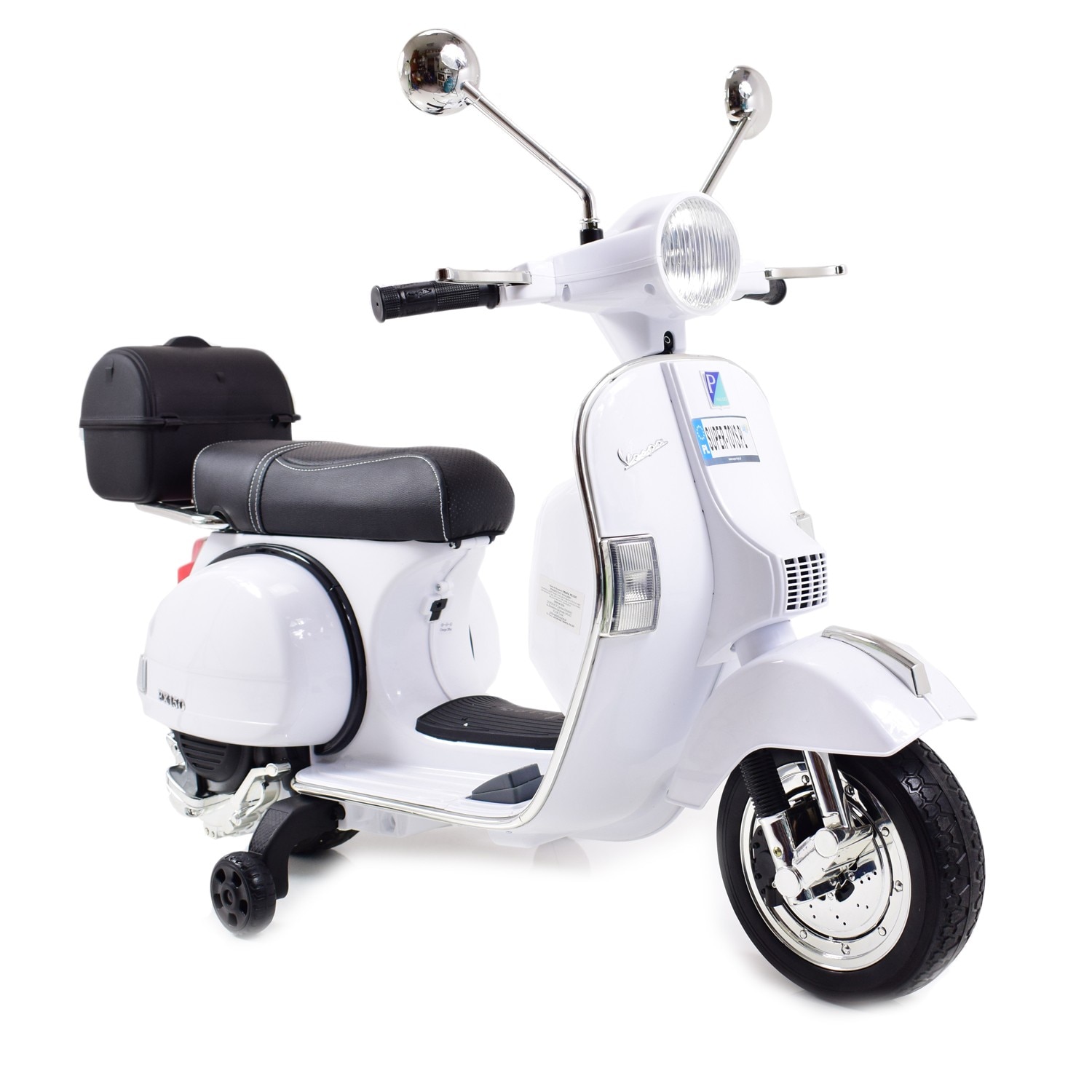 Scuter Vespa PX150, alb, 111x61x47cm - eMAG.ro