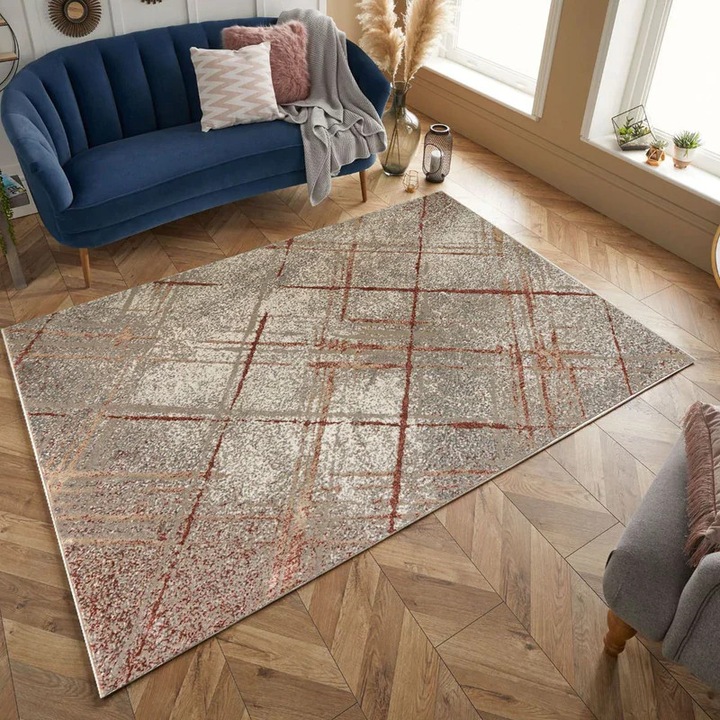 Covor Modern, Home Vista, Anny 33007, Crem, 155x230 cm