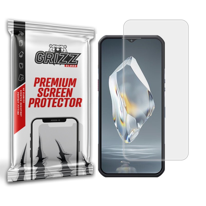 Telefonvédő fólia, Grizz Glass PaperScreen, matt, tükröződésmentes, elasztikus, Oukitel WP35-höz