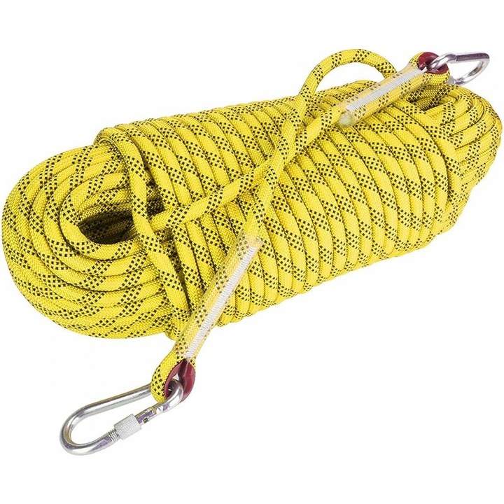 Kötél, QttvbTna, 30m/12mm, 2 karabiner