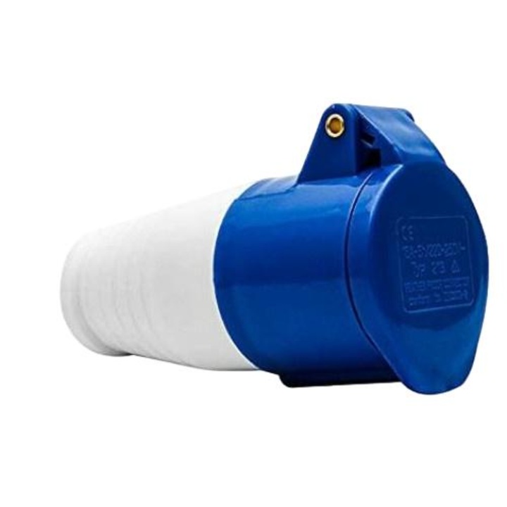 QttvbTna индустриален контакт, 16/32A, 220V-250V, IP44, за каравана и работилница, 3 извода