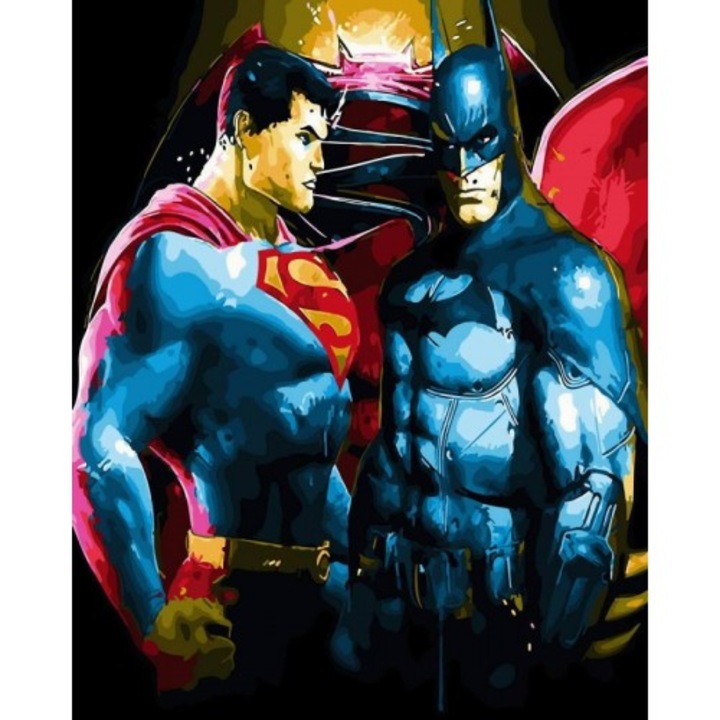 Pictura dupa numar, Art-hobby, 40 x 50 cm, Multicolor