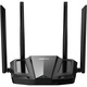 Router Wireless Dahua AC12, Dual-Band, 4 Antene Integrate, 300 Mb/s, Negru