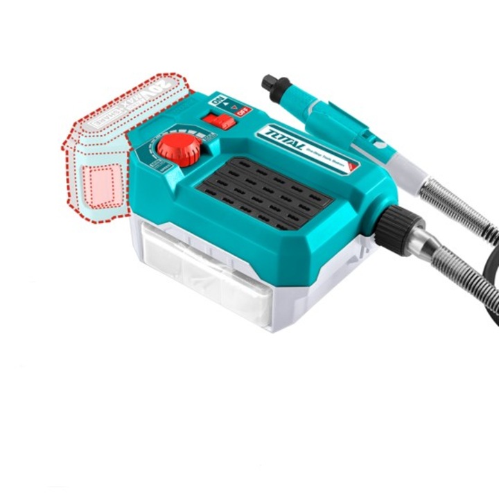 Slefuitor, Total Tools, 20 V, 40 accesorii, Fara baterie