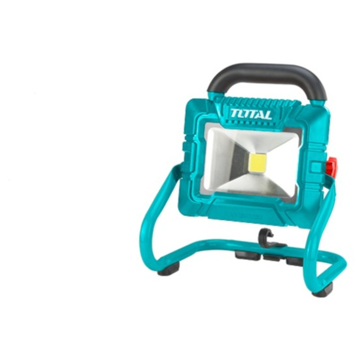 Újratölthető LED munkalámpa Total, 3,6 V, 5000 mAh, 900 lm