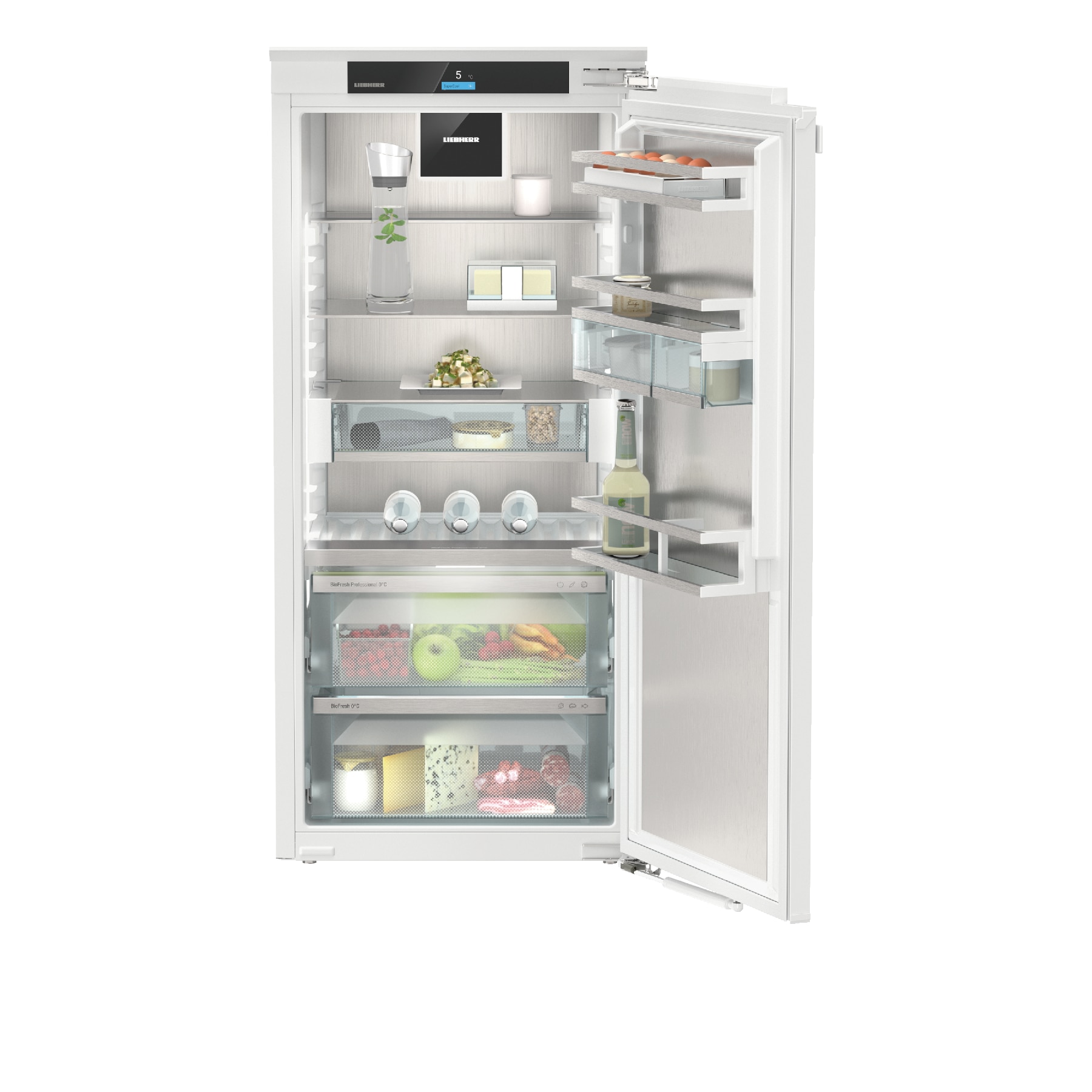 Frigider incorporabil cu o usa Liebherr IRBbi 4170 Peak, BioFresh, 191 l, H 123.1 cm, Clasa B, Alb