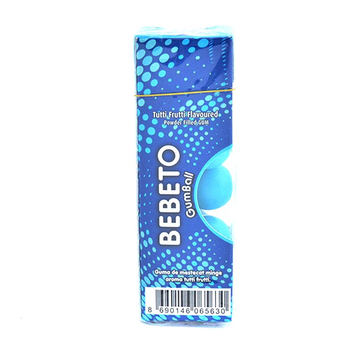 Guma de mestecat Bebeto Tutti Frutti 12x 25 g