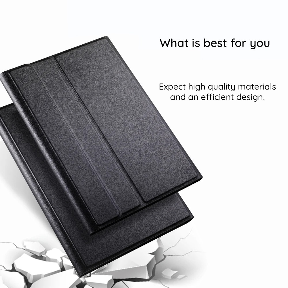 Husa cu Tastatura pentru Samsung Galaxy Tab A9 Plus Techsuit CozyTab Case Black