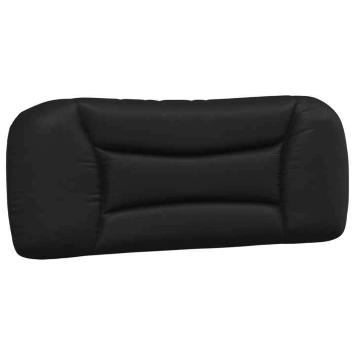 Perna pentru tablie pat vidaXL, negru, 100 cm, piele artificiala, 2.25 Kg