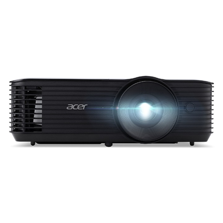 Видеопроектор Acer Projector X1128i, DLP, SVGA (800 x 600), 4500 ANSI Lm, 20 000:1, 3D, Auto keystone, included wifi dongle, 24/7 operation, Wifi, HDMI, VGA in, RCA, RS232, Audio in/out, DC Out (5V/1A), 3W Speaker, 2.7kg, Black+A MR.JTU11.001_MC.JBG11.00E