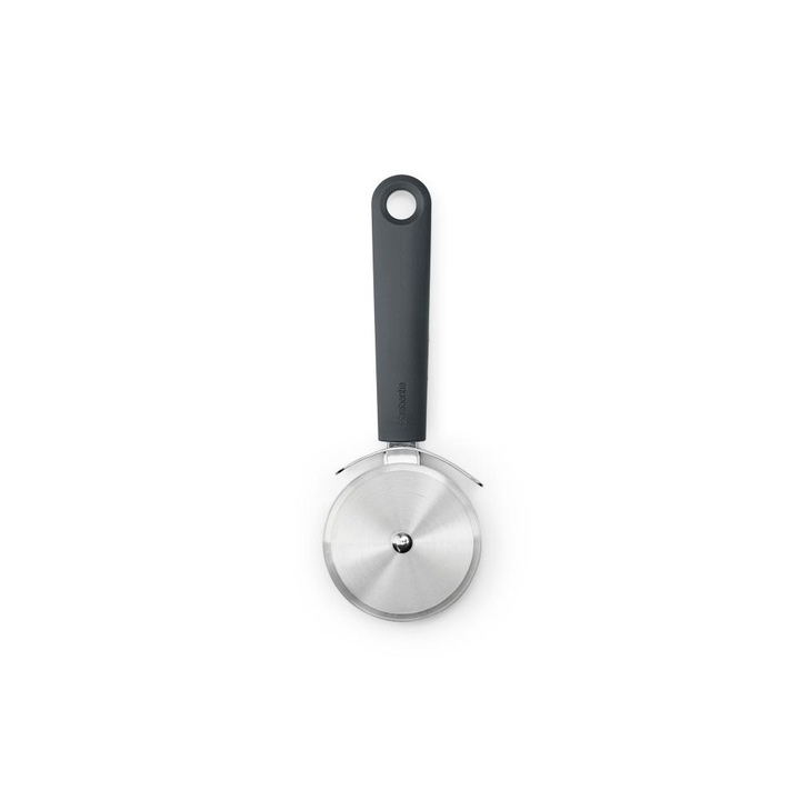 Brabantia Tasty+ sötétszürke kés, pizzához és péksüteményekhez, fekete