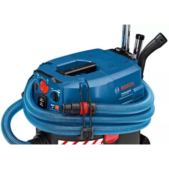 Aspirator profesional umed/uscat BOSCH Professional GAS 35 H AFC, clasa H, 1200 W, rezervor 23 litri, flux 74 l/s, 254 mbar