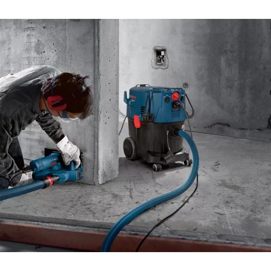 Aspirator profesional umed/uscat BOSCH Professional GAS 35 H AFC, clasa H, 1200 W, rezervor 23 litri, flux 74 l/s, 254 mbar