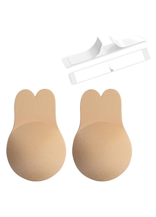 Sutien adeziv reutilizabil, Bej, Bej