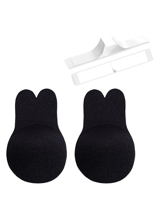 Ontapados melltarto, ujrafelhasznalhato, fekete, Fekete