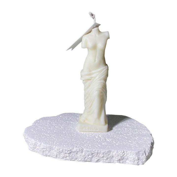 Dekoratív gyertya, éjszakai fény, alacsony hőmérséklet, fehér