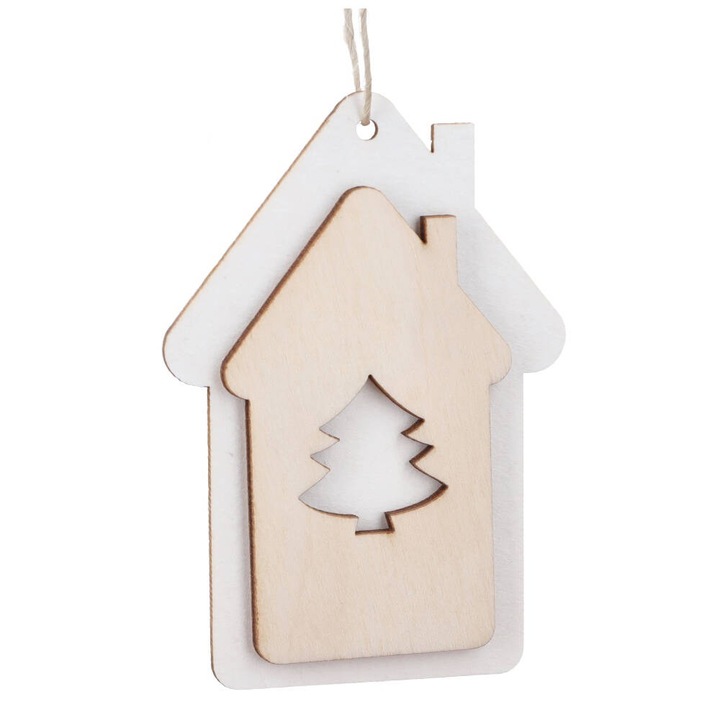 Ornament Craciun, PartyCollection, natural