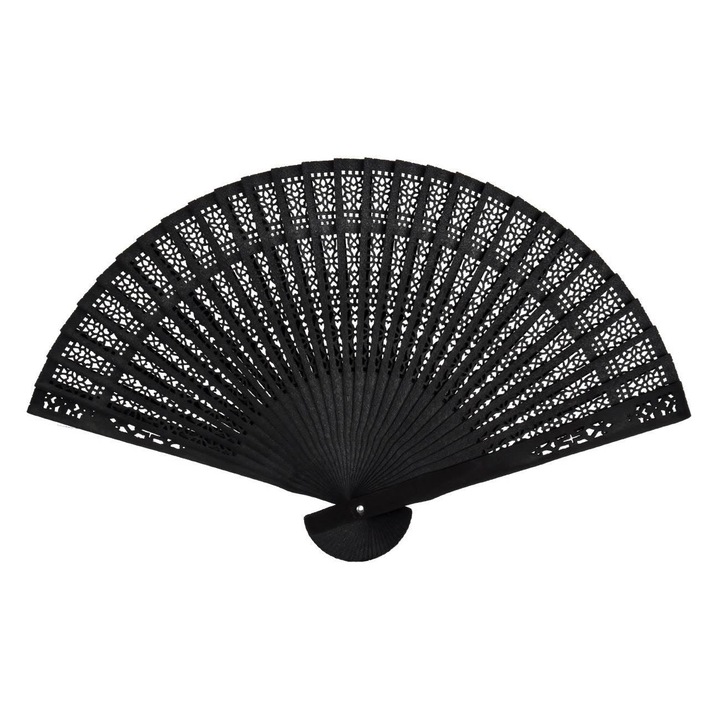 Shopiens® ветрило от черно сандалово дърво, 23 см