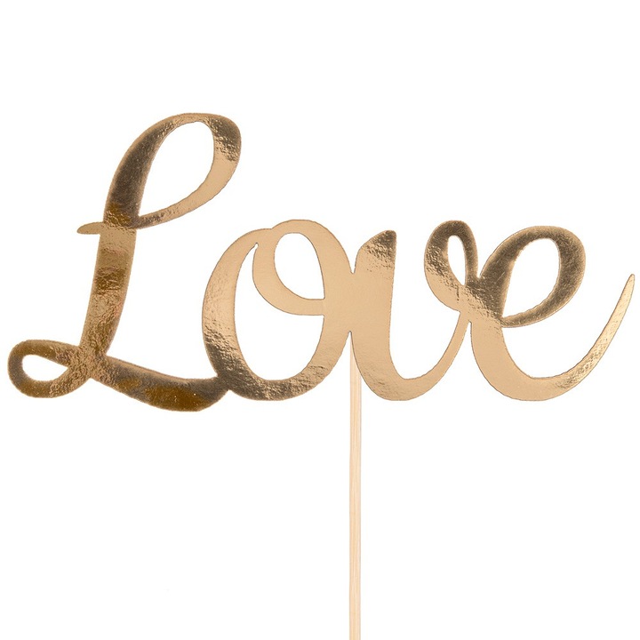 Topper pentru tort, PartyCollection love