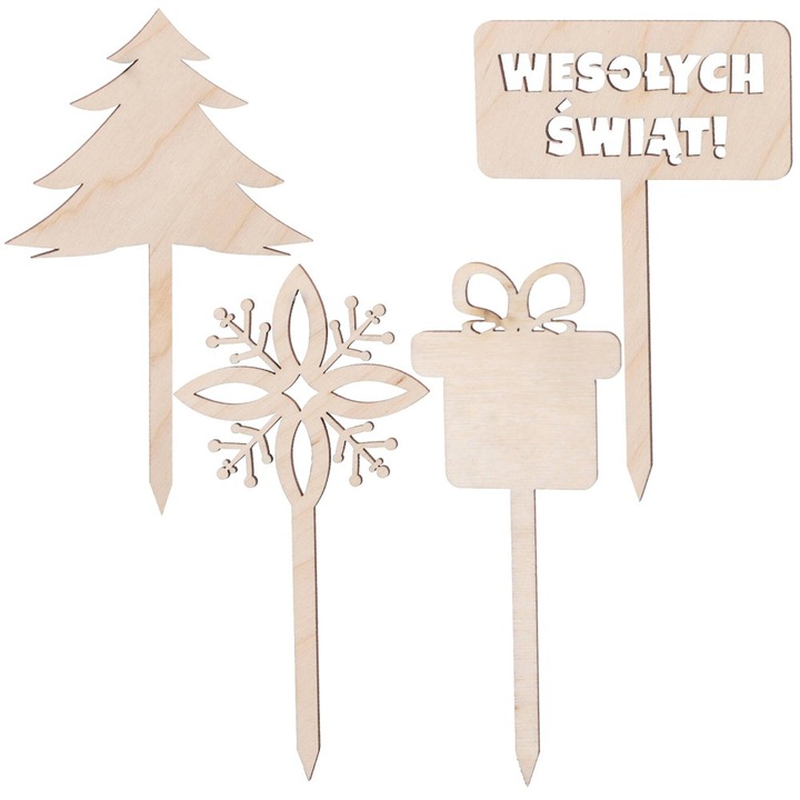 Topperuri pentru tort PartyCollection, , 13,5x8cm