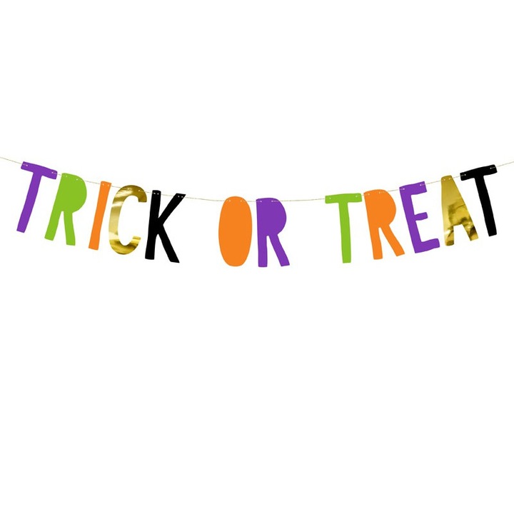 Garland PartyDeco Trick or Treat, Halloween, 13x100cm