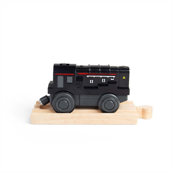 Електрически локомотив Bigjigs Rail BJT311 Diesel Black Shunter