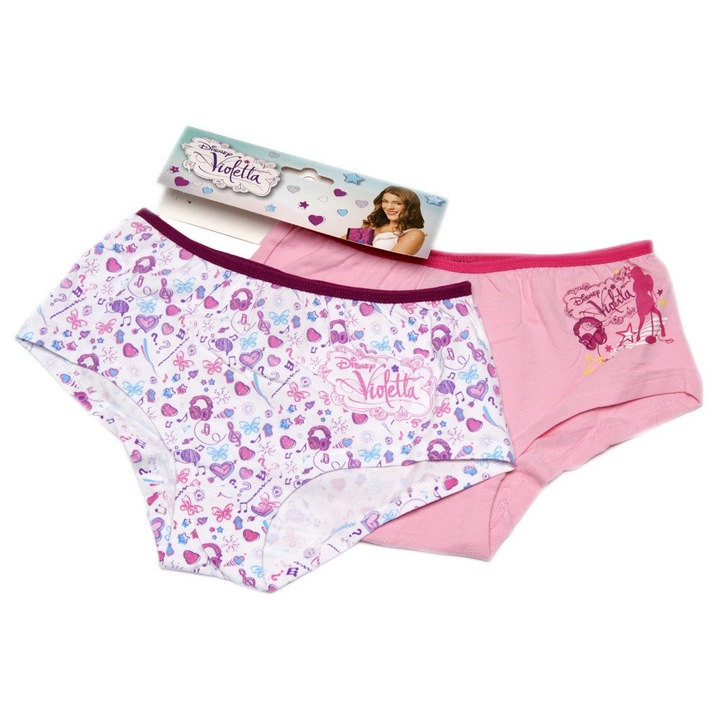 2 pár Disney fehérnemű készlet, pamut, tarka