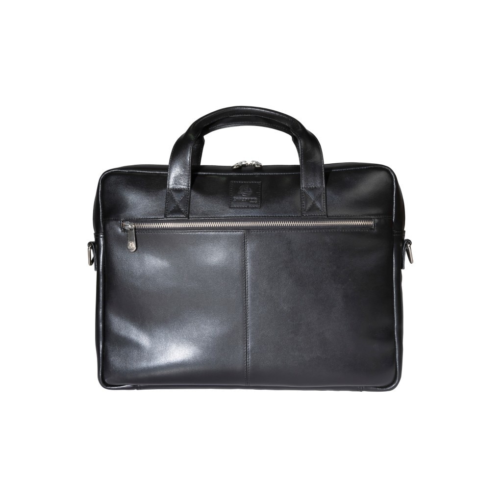 Servieta din piele laptop 14" Exactive Exacompta 17437E negru