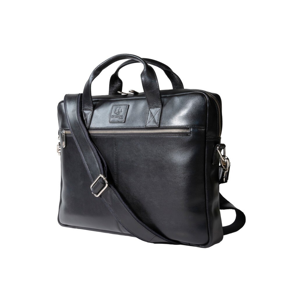 Servieta din piele laptop 14" Exactive Exacompta 17437E negru