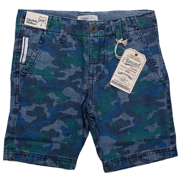 Pantaloni scurti copii, Vegotex, Ebound, bumbac, multicolor, 27x28x29x30cm, Multicolor