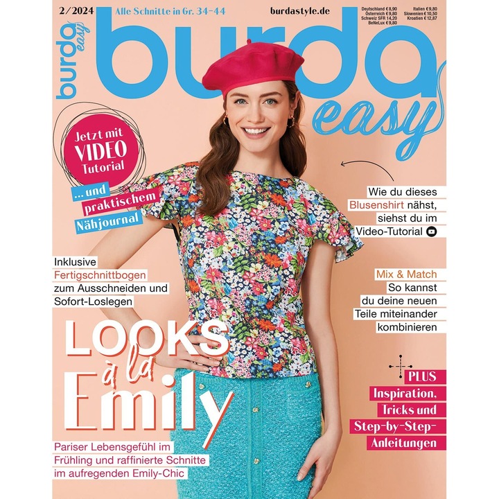 Списание Burda Easy март-април 2/2024 г